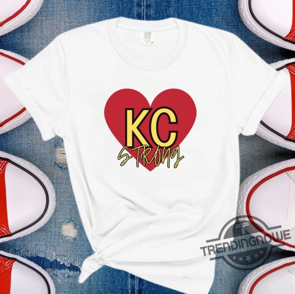 Kansas City Strong T Shirt Superbowl Parade 2024 Shirt Superbowl 2024 Kc Champs Shirt Kansas City Missouri Sweatshirt trendingnowe 4
