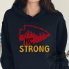 Kc Strong Shirt Women Kansas City Support Sweatshirt Pray For Kc Stong Long Sleeve Tee Kansas City Football Hoodie Kc Support T Shirt trendingnowe 2
