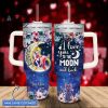 custom name sailor moon i love you to the moon back 40oz stainless steel tumbler with handle and straw lid personalized 40 oz travel stanley cup dupe laughinks 1