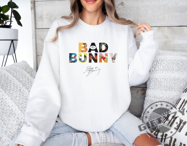 Bad B Most Wanted Tour Concert Album Covers Shirt Nadie Sabe Lo Que Va Pasar Manana Tshirt Benito Sweatshirt Gift For Fan Hoodie Bunny Shirt giftyzy 1