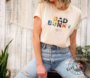 Bad B Most Wanted Tour Concert Album Covers Shirt Nadie Sabe Lo Que Va Pasar Manana Tshirt Benito Sweatshirt Gift For Fan Hoodie Bunny Shirt giftyzy 4