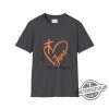 Rejoice He Is Risen Shirt Love Of God Orange Shirt Christian Apparel trendingnowe 4