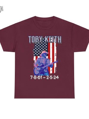 Toby Keith Tribute Shirt Limited Edition Gift For Fan Gift For Music Lover Country Shirt Toby Keith Tribute Concert Unique revetee 2