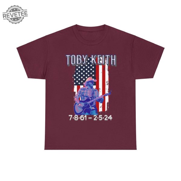 Toby Keith Tribute Shirt Limited Edition Gift For Fan Gift For Music Lover Country Shirt Toby Keith Tribute Concert Unique revetee 2