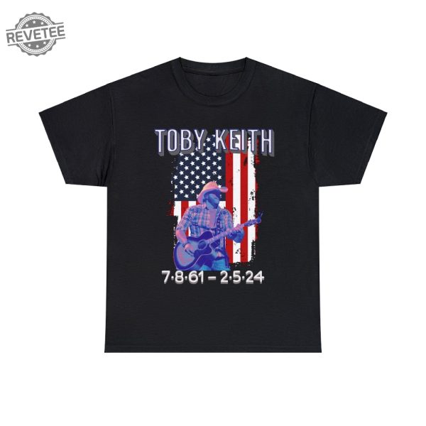 Toby Keith Tribute Shirt Limited Edition Gift For Fan Gift For Music Lover Country Shirt Toby Keith Tribute Concert Unique revetee 4