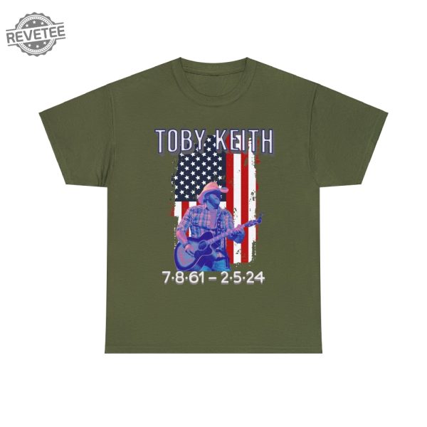 Toby Keith Tribute Shirt Limited Edition Gift For Fan Gift For Music Lover Country Shirt Toby Keith Tribute Concert Unique revetee 5