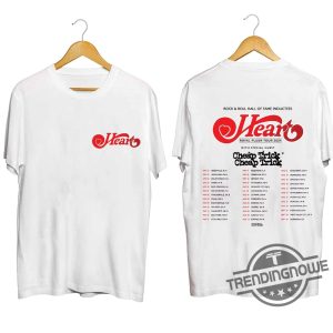 Heart 2024 Tour Shirt Heart Rock Band Royal Flush Tour Shirt Heart Band Fan Shirt Heart 2024 Concert Shirt Gift For Fan trendingnowe 2