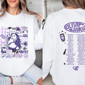 Olivia Guts Tour Shirt Guts Tour 2024 Sweatshirt Shirt Olivia Rodrigo Tour Dates Olivia Rodrigo Guts Tour Dates Olivia Rodrigo Guts Tour Merch Unique revetee 7