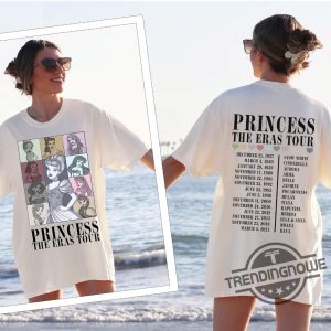Princess The Eras Tour Shirt Princess Tour Shirt Vintage Disney Shirt Disney Princess Shirt Princess Eras Tour Shirt trendingnowe 3