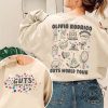 Olivia Guts Tour 2024 Shirt Olivia Rodrigo Guts Sweatshirt Olivia Track List Aesthetic Tshirt Olivia New Album Guts Hoodie Olivia Rodrigo Guts Shirt giftyzy 5