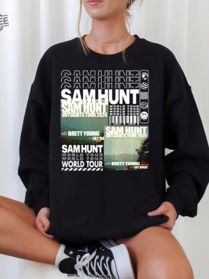 Sam Hunt Tour Merch Sam Hunt Outskirts 2024 Tour Tshirt Sam Hunt Fan Gifts Sam Hunt Fan Club Sam Hunt Tour Setlist 2024 Unique revetee 2