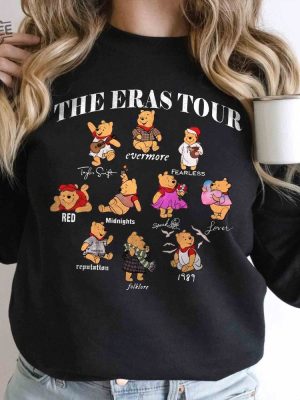 Winnie The Pooh Eras Tour Shirt The Eras Tour Shirt The Eras Tour Pooh Sweatshirt Baby Winnie The Pooh Characters Unique revetee 2