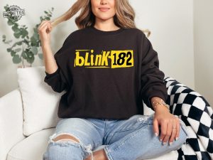 Unisex Blink 182 Shirt Blink 182 Rock Shirt Blink 182 Shirt 182 World Tour 2023 Shirt Blink 182 Self Titled Blink 182 Hoodie Unique revetee 3