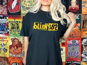 Unisex Blink 182 Shirt Blink 182 Rock Shirt Blink 182 Shirt 182 World Tour 2023 Shirt Blink 182 Self Titled Blink 182 Hoodie Unique revetee 5