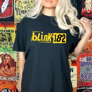 Unisex Blink 182 Shirt Blink 182 Rock Shirt Blink 182 Shirt 182 World Tour 2023 Shirt Blink 182 Self Titled Blink 182 Hoodie Unique revetee 5