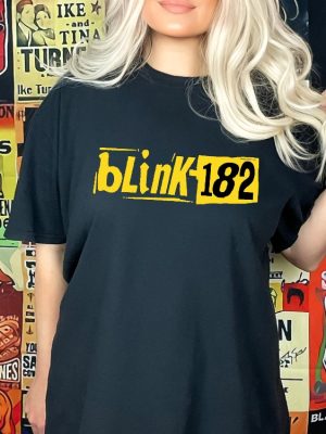 Unisex Blink 182 Shirt Blink 182 Rock Shirt Blink 182 Shirt 182 World Tour 2023 Shirt Blink 182 Self Titled Blink 182 Hoodie Unique revetee 5