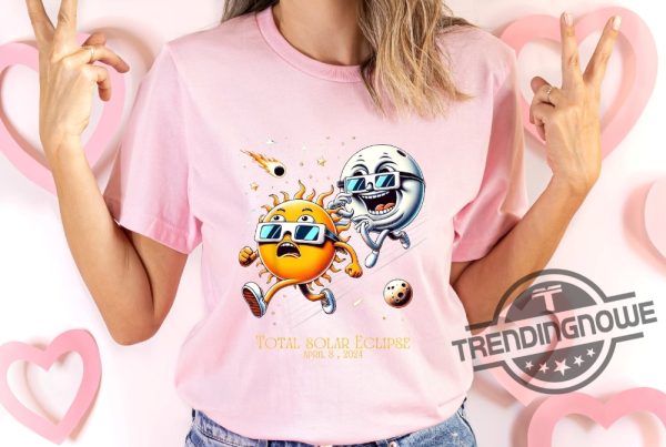 April 8Th 2024 Shirt Total Solar Eclipse 2024 Shirt Double Sided Shirt Eclipse Event 2024 Shirt Celestial Shirt Gift For Eclipse Lover trendingnowe 1