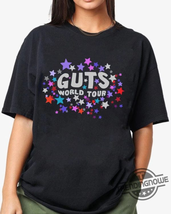 Olivia Rodrigo Guts Tour 2024 Shirt The Guts World Tour 2024 Shirt Olivia Rodrigo T Shirt Olivia Rodrigo Sweater 2024 Music Shirt trendingnowe 1