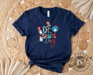 Dr. Seuss Day Shirt Colorful Dr Seuss Sweatshirt Read Across America Day Hoodie Cat In The Hat Tshirt Kids Reading Day Shirt Dr Seuss Week Shirt giftyzy 6