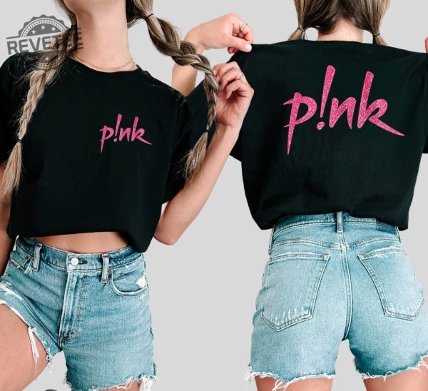 Pnk Pink Singer Summer Carnival 2024 Tour Shirt P Nk Merch Pink Summer Carnival 2024 Pink Trustfall Album P Nk Tour 2024 Unique revetee 1 2