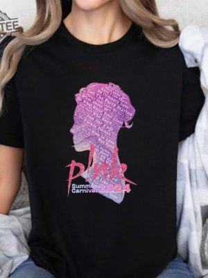 Unique Pink Concert T Shirt Personalised Summer Carnival 2024 Tour Shirt P Nk Merch Pink Summer Carnival 2024 Pink Trustfall Album P Nk Tour 2024 revetee 4