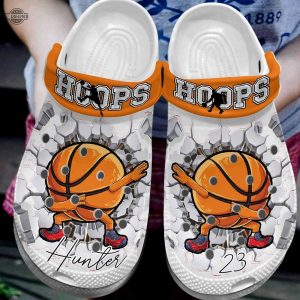 hoops basketball ball shoes crocs basketball shoes crocbland clog for men women funny famous footwear slippers laughinks 1 1