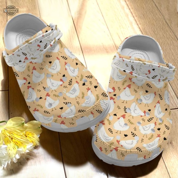 chicken 6 colors baby chickens crocs crocband clog funny famous footwear slippers laughinks 1