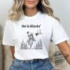 He Is Rizzen Shirt He Is Risen Easter Shirt Of Jesus Playing Basketball Christian Faith Religious Graphic Tee Weirdcore Clothing That Go Hard trendingnowe 1
