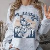 Jesus Basketball Easter Shirt He Is Rizzen Shirt He Is Risen Funny Easter Shirt Of Jesus Playing Basketball Weirdcore That Go Hard Shirt trendingnowe 1