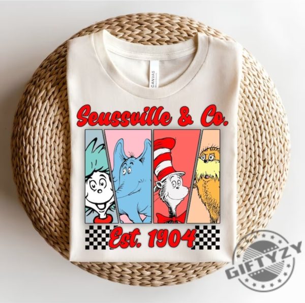 Suesville Co Shirt Read Across America Sweatshirt Cat In The Hat Tshirt Dr.Suess Book Hoodie Horton Shirt giftyzy 1