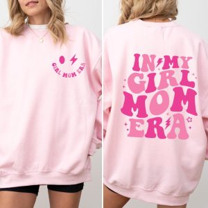 In My Girl Mom Era Sweatshirt Girl Mama Comfort Colors Tshirt Girl Mom Club Girl Mom Tshirt New Mom Gift Gender Reveal revetee 2