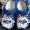 bud light crocs clog shoes funny famous footwear slippers