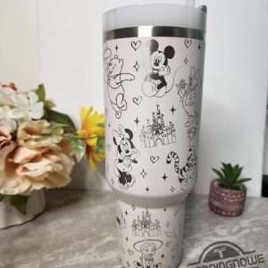 Disney Character Stanley Cup 40 Oz Tumbler Disney Stanley Tumbler Gift For Lovers trendingnowe 2