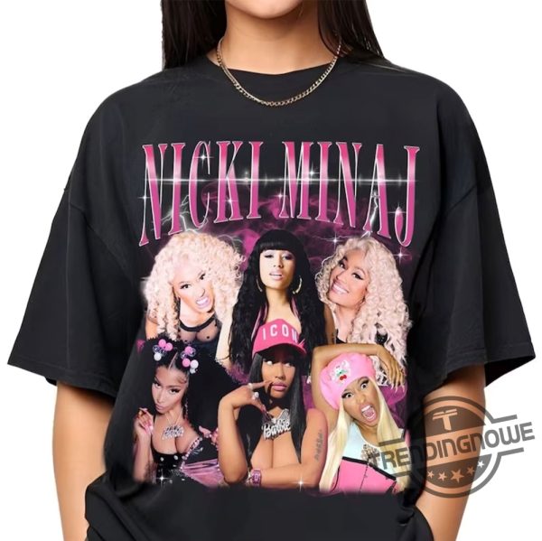 Nicki Minaj Shirt Nicki Minaj T Shirt Nicki Minaj Fan Nicki Minaj Gift Rapper Homage Graphic Shirt trendingnowe 1