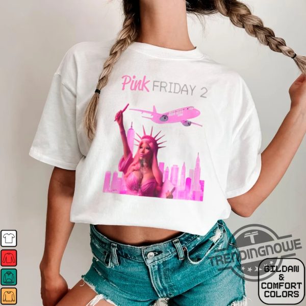 Nicki Minaj Shirt V3 Nicki Minaj Tour Shirt Nicki Minaj Merch Pink Friday 2 Airbrush Nicki Minaj Shirt Nicki Minaj Crewneck Sweatshirt trendingnowe 2