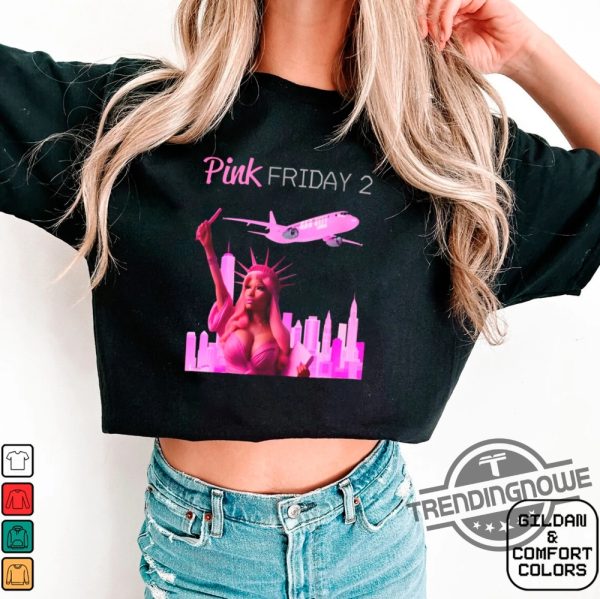 Nicki Minaj Shirt V3 Nicki Minaj Tour Shirt Nicki Minaj Merch Pink Friday 2 Airbrush Nicki Minaj Shirt Nicki Minaj Crewneck Sweatshirt trendingnowe 4