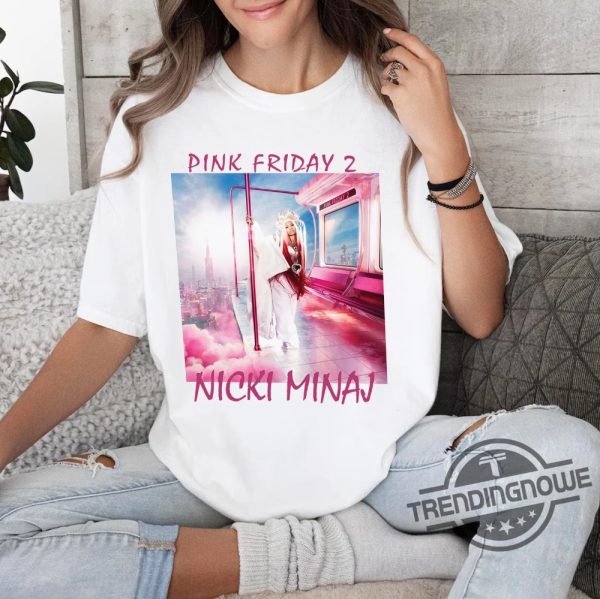 Nicki Minaj Shirt V4 Nicki Minaj Tour Shirt Nicki Minaj Merch Pink Friday 2 Airbrush Nicki Minaj Shirt Nicki Minaj Crewneck Sweatshirt trendingnowe 1
