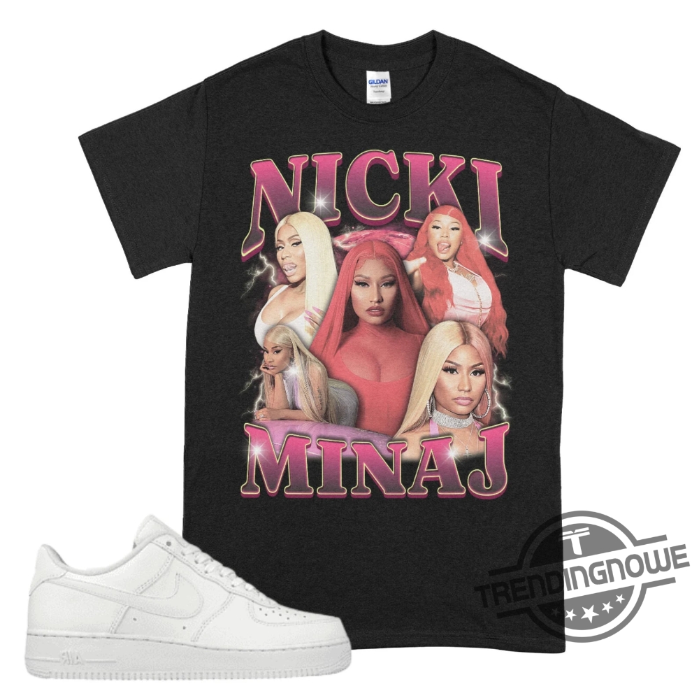 Nicki Minaj Shirt V5 Nicki Minaj Tour Shirt Nicki Minaj Merch Pink Friday 2 Airbrush Nicki Minaj Shirt Nicki Minaj Crewneck Sweatshirt