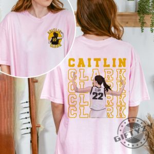 Caitlin Clark Shirt Clark And Clark Sweatshirt From The Logo 22 Caitlin Clark Tshirt American Clark 22 Basketball Hoodie You Break It You Own It Shirt giftyzy 4