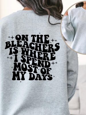 Basketball Mama On The Bleachers Is Where I Spend Most Of My Days Front And Back Printed Sweatshirt Or Hoodie Basketball Stars Unique revetee 3