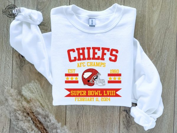 Kansas City Chiefs Superbowl Varsity Kansas City Kc Football Shirt Kansas City Chiefs Sweatshirt Womens Unique revetee 1