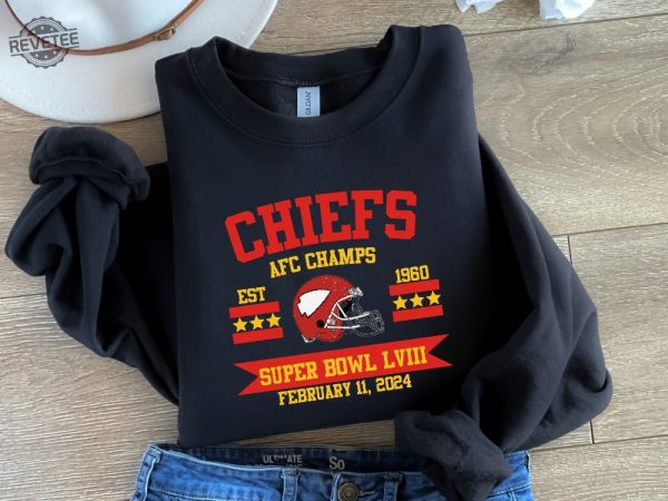 Kansas City Chiefs Superbowl Varsity Kansas City Kc Football Shirt Kansas City Chiefs Sweatshirt Womens Unique revetee 4