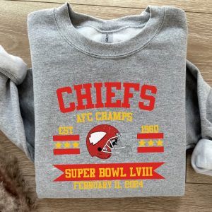 Kansas City Chiefs Superbowl Varsity Kansas City Kc Football Shirt Kansas City Chiefs Sweatshirt Womens Unique revetee 5