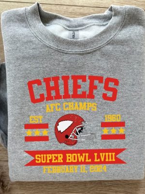 Kansas City Chiefs Superbowl Varsity Kansas City Kc Football Shirt Kansas City Chiefs Sweatshirt Womens Unique revetee 5