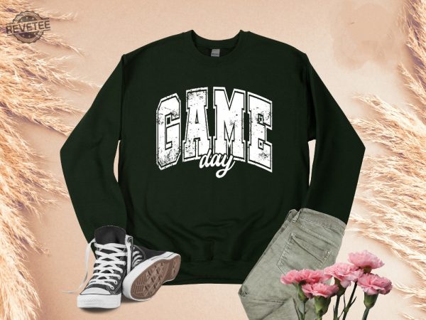 Game Day Sweatshirt Sports Sweatshirt Sports Game Day Sweater Sports Mom Sweatshirt Sports Gift Women Sports Unique revetee 1