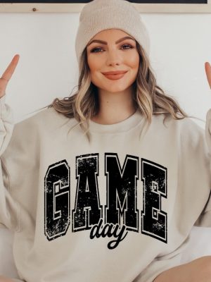 Game Day Sweatshirt Sports Sweatshirt Sports Game Day Sweater Sports Mom Sweatshirt Sports Gift Women Sports Unique revetee 2