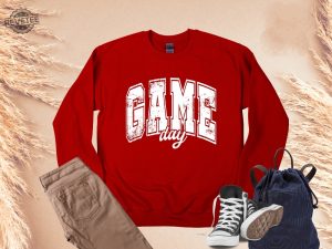 Game Day Sweatshirt Sports Sweatshirt Sports Game Day Sweater Sports Mom Sweatshirt Sports Gift Women Sports Unique revetee 3