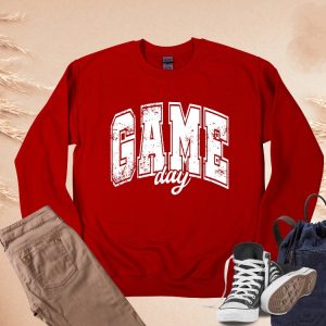 Game Day Sweatshirt Sports Sweatshirt Sports Game Day Sweater Sports Mom Sweatshirt Sports Gift Women Sports Unique revetee 3