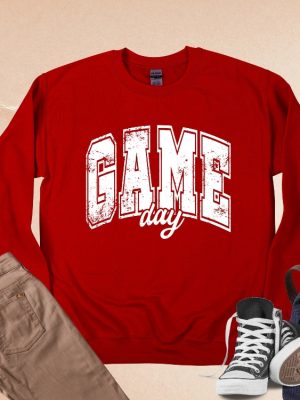 Game Day Sweatshirt Sports Sweatshirt Sports Game Day Sweater Sports Mom Sweatshirt Sports Gift Women Sports Unique revetee 3