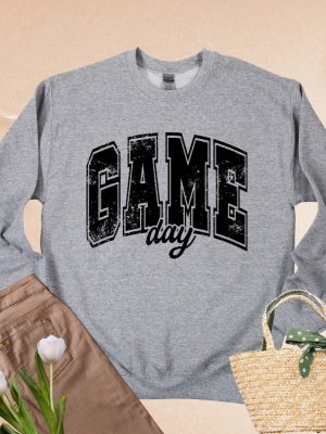 Game Day Sweatshirt Sports Sweatshirt Sports Game Day Sweater Sports Mom Sweatshirt Sports Gift Women Sports Unique revetee 4